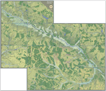 Thirteen 23 x 27 Maps